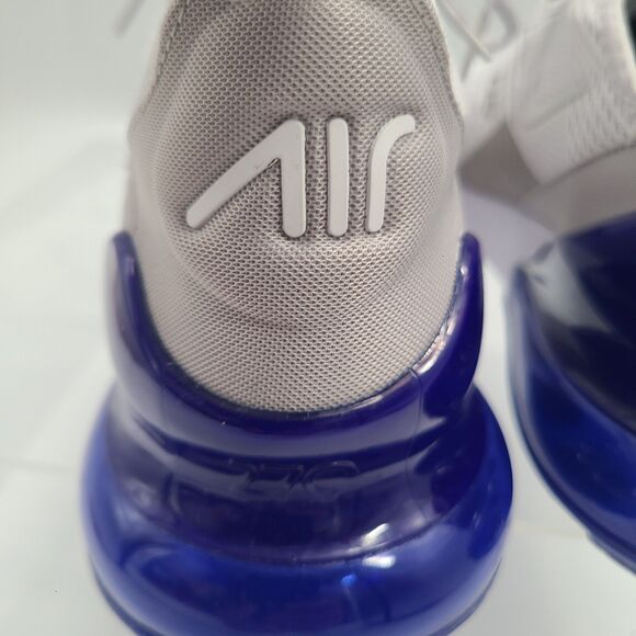 Nike Air Max 270 White/Blue  AH8050-031 US Size 11 - Picture 6 of 12